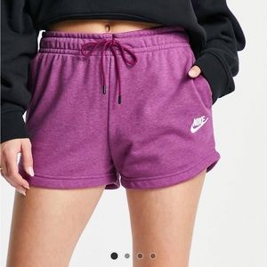 Nike purple shorts